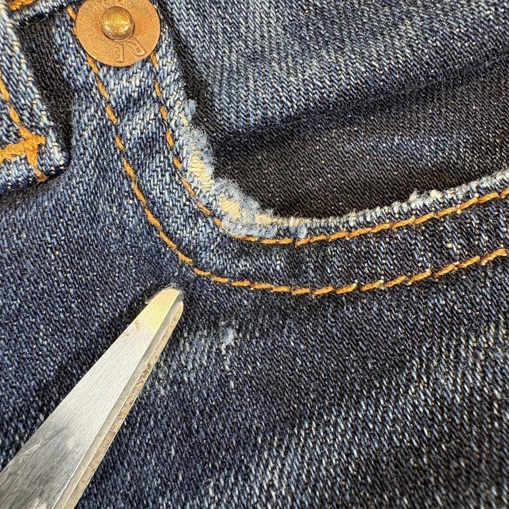 Red Engine Cinder Slim Straight Leg Jeans Womens 25 Dark Wash USA‎ Denim - Picture 10 of 12